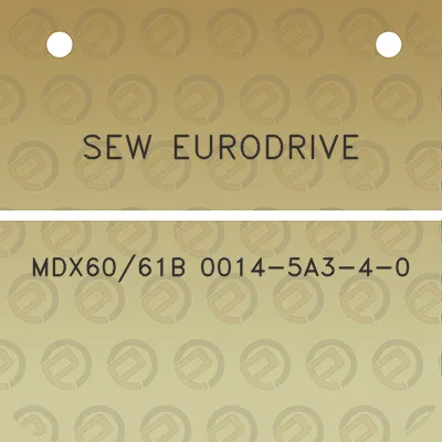 sew-eurodrive-mdx6061b-0014-5a3-4-0