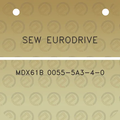 sew-eurodrive-mdx61b-0055-5a3-4-0