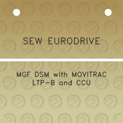 sew-eurodrive-mgf-dsm-with-movitrac-ltp-b-and-ccu