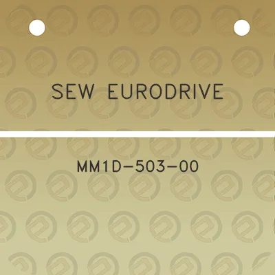 sew-eurodrive-mm1d-503-00