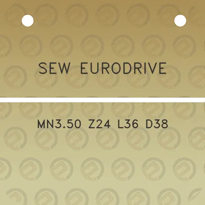 sew-eurodrive-mn350-z24-l36-d38