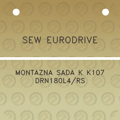 sew-eurodrive-montazna-sada-k-k107-drn180l4rs