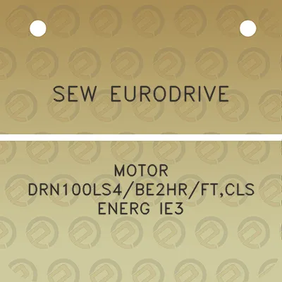 sew-eurodrive-motor-drn100ls4be2hrftcls-energ-ie3