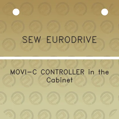 sew-eurodrive-movi-c-controller-in-the-cabinet