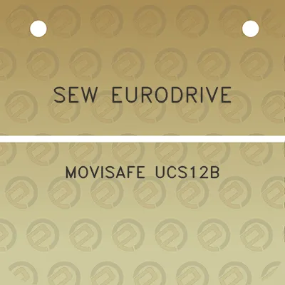 sew-eurodrive-movisafe-ucs12b