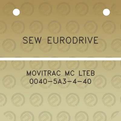 sew-eurodrive-movitrac-mc-lteb-0040-5a3-4-40