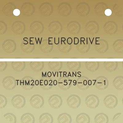 sew-eurodrive-movitrans-thm20e020-579-007-1