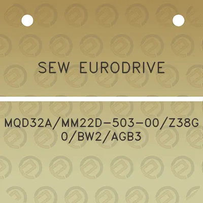 sew-eurodrive-mqd32amm22d-503-00z38g-0bw2agb3