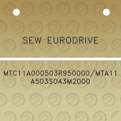 sew-eurodrive-mtc11a000503r950000mta11a503s043m2000