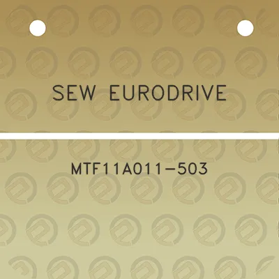 sew-eurodrive-mtf11a011-503