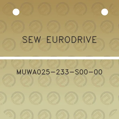 sew-eurodrive-muwa025-233-s00-00