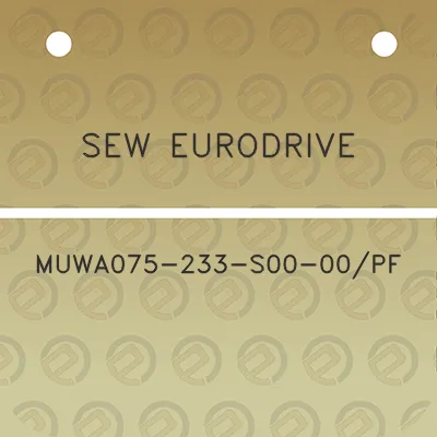 sew-eurodrive-muwa075-233-s00-00pf