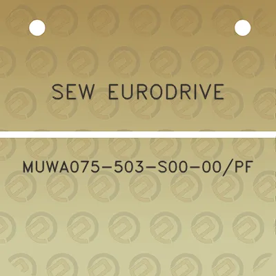 sew-eurodrive-muwa075-503-s00-00pf