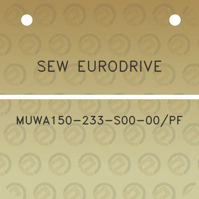 sew-eurodrive-muwa150-233-s00-00pf