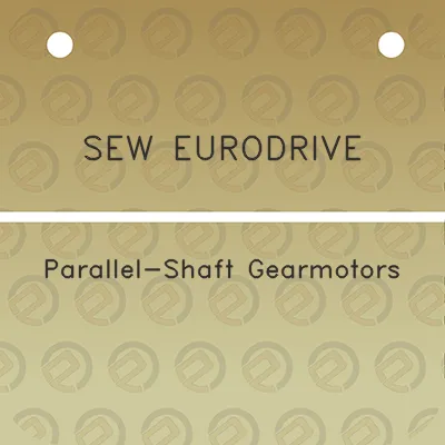 sew-eurodrive-parallel-shaft-gearmotors