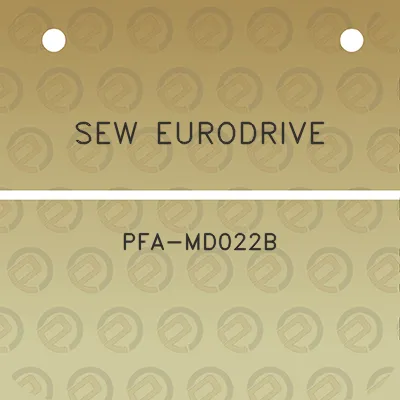 sew-eurodrive-pfa-md022b