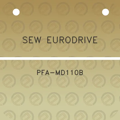 sew-eurodrive-pfa-md110b