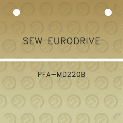 sew-eurodrive-pfa-md220b