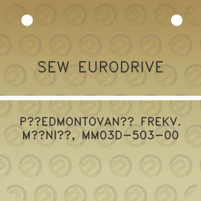 sew-eurodrive-predmontovany-frekv-menic-mm03d-503-00