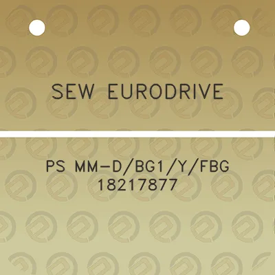 sew-eurodrive-ps-mm-dbg1yfbg-18217877