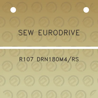 sew-eurodrive-r107-drn180m4rs