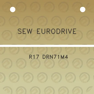 sew-eurodrive-r17-drn71m4