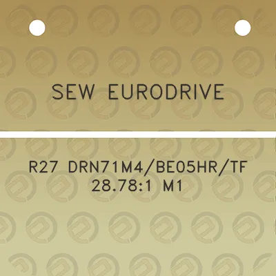 sew-eurodrive-r27-drn71m4be05hrtf-28781-m1