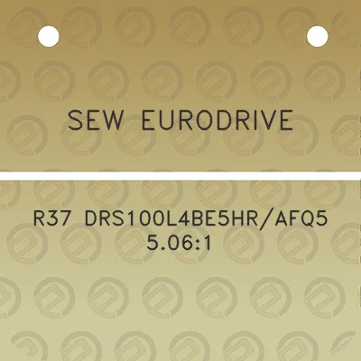 sew-eurodrive-r37-drs100l4be5hrafq5-5061