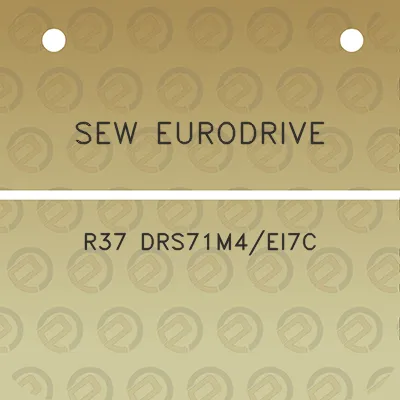 sew-eurodrive-r37-drs71m4ei7c