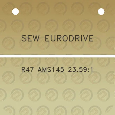 sew-eurodrive-r47-ams145-23591