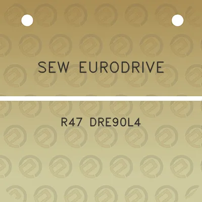 sew-eurodrive-r47-dre90l4