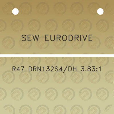 sew-eurodrive-r47-drn132s4dh-3831