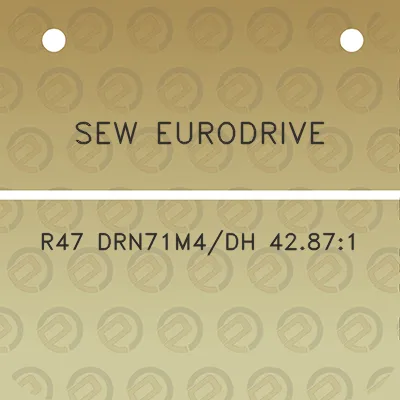 sew-eurodrive-r47-drn71m4dh-42871