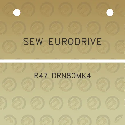 sew-eurodrive-r47-drn80mk4