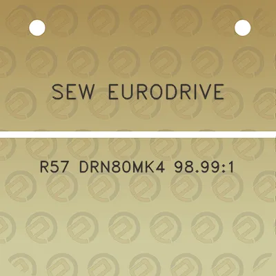 sew-eurodrive-r57-drn80mk4-98991