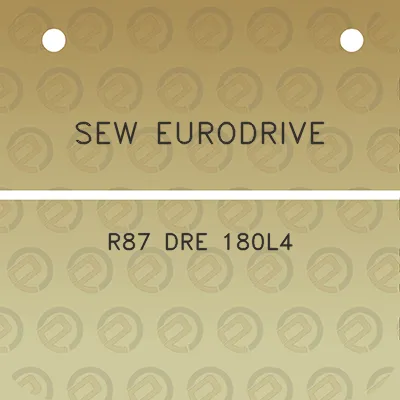 sew-eurodrive-r87-dre-180l4