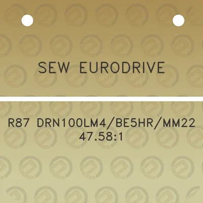 sew-eurodrive-r87-drn100lm4be5hrmm22-47581