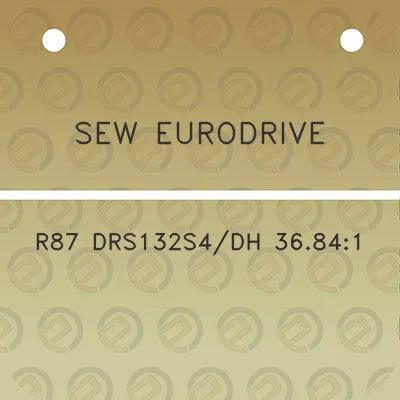 sew-eurodrive-r87-drs132s4dh-36841