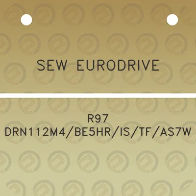 sew-eurodrive-r97-drn112m4be5hristfas7w