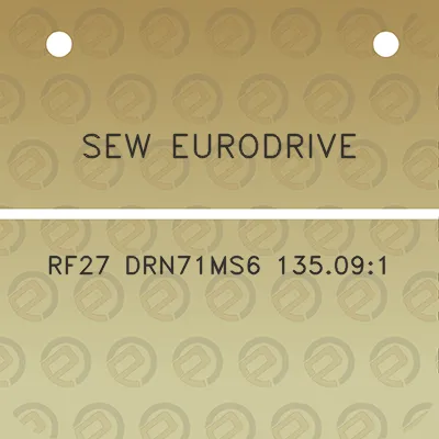 sew-eurodrive-rf27-drn71ms6-135091