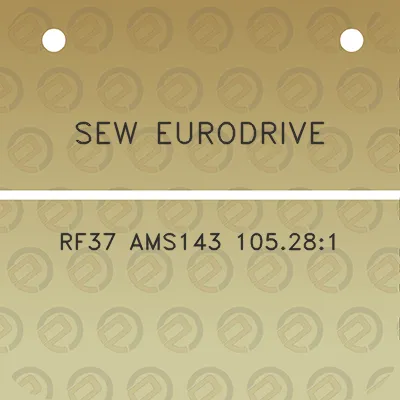 sew-eurodrive-rf37-ams143-105281