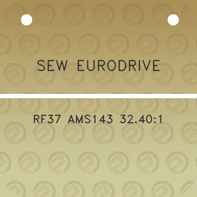 sew-eurodrive-rf37-ams143-32401