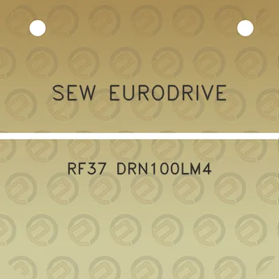 sew-eurodrive-rf37-drn100lm4