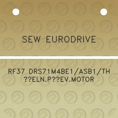 sew-eurodrive-rf37-drs71m4be1asb1th-celnprevmotor