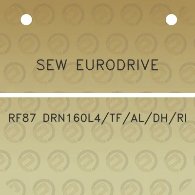 sew-eurodrive-rf87-drn160l4tfaldhri