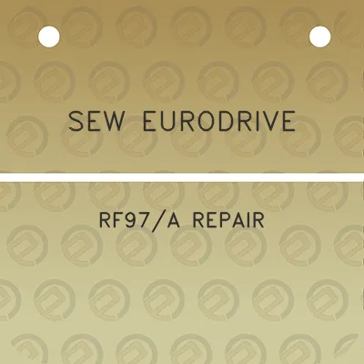 sew-eurodrive-rf97a-repair