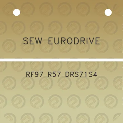 sew-eurodrive-rf97-r57-drs71s4