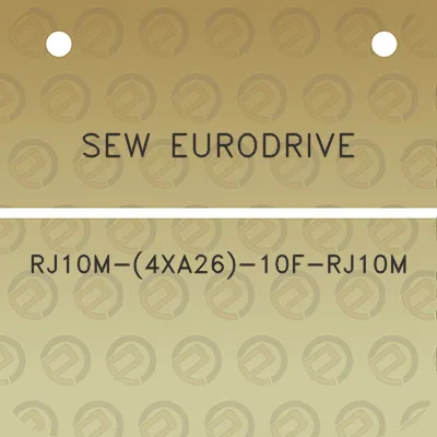 sew-eurodrive-rj10m-4xa26-10f-rj10m