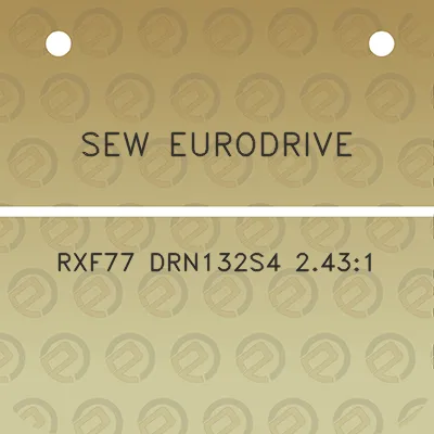 sew-eurodrive-rxf77-drn132s4-2431