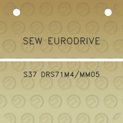 sew-eurodrive-s37-drs71m4mm05